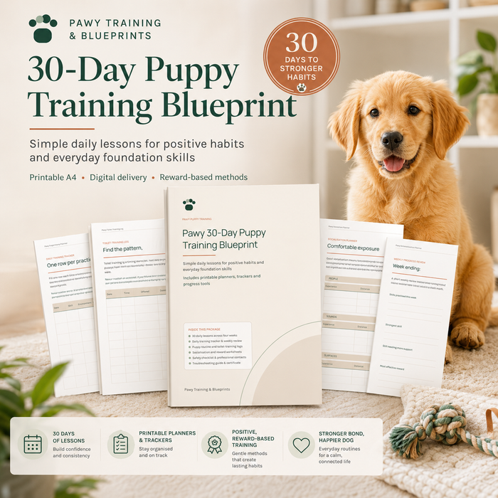 Pawy 30-Day Puppy Training Blueprint