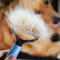 Double-Sided Deshedding Rake Comb – Pawy product photo 7