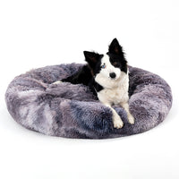 Fluffy Donut Calming Dog Bed – Pawy product photo 1