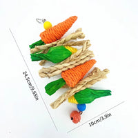 Hanging Chew Perch Toy for Parrots & Birds – Pawy product photo 4