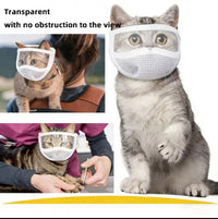 Cat Anti-Bite Transparent Mesh Muzzle – Pawy product photo 8