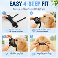 Breathable Air-Mesh Dog Muzzle – Pawy product photo 7