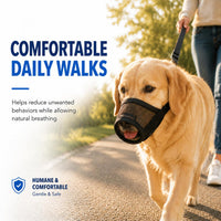 Breathable Air-Mesh Dog Muzzle – Pawy product photo 4