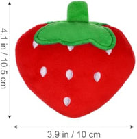 Plush Strawberry Puppy Teething Toy – Pawy product photo 5