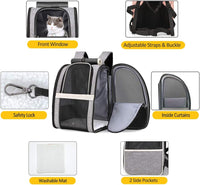 Bubble Window Travel Backpack Carrier for Cats & Dogs – Pawy product photo 5