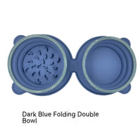 Foldable Silicone Double Feeding Bowl for Dogs & Cats – Pawy product photo 6