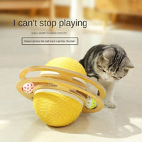 Sisal Rope Cat Scratcher Ball Toy – Pawy product photo 1