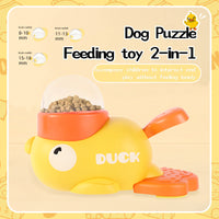 Quack & Snack Puzzle staged-release dog feeder — product view
