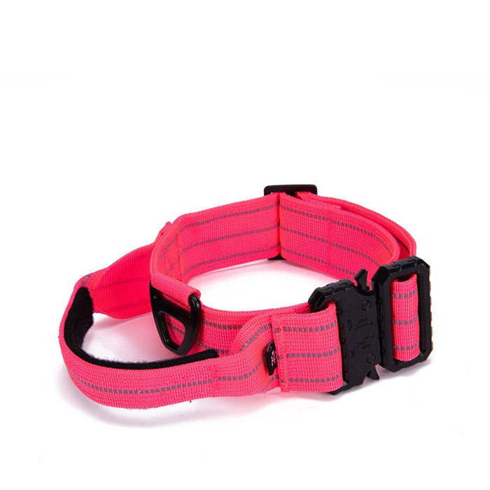 Quick-Release Night Reflective Dog Collar – Pawy product photo 2