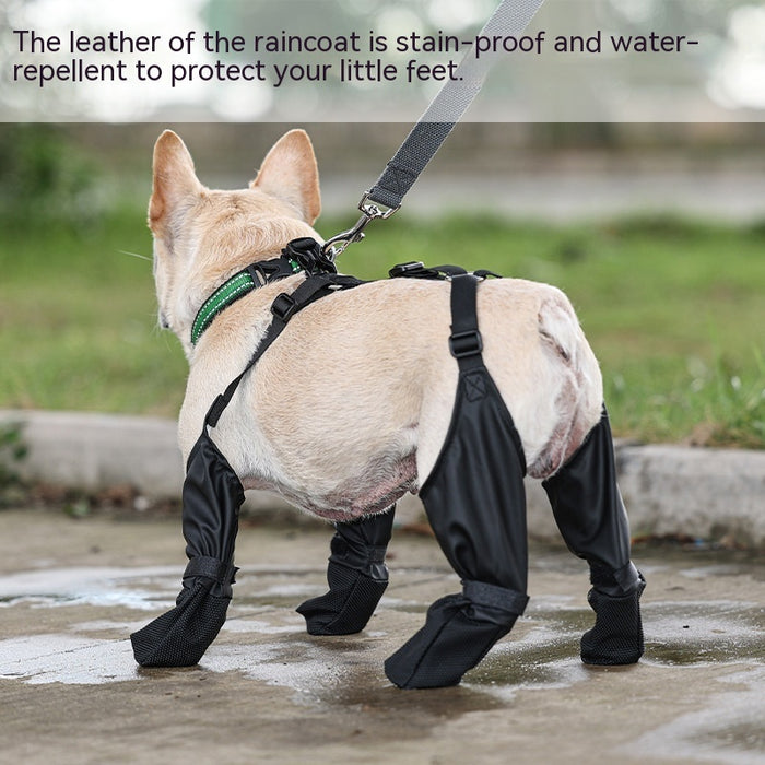 Waterproof Adjustable Dog Boots (Set of 4) – Pawy product photo 6