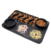 Settle & Lick Activity Mat lick mat surface texture — close-up photo