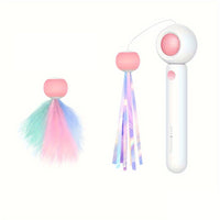 Retractable Feather Cat Teaser Wand – Pawy product photo 5
