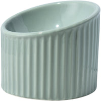 Anti-Vomit Tilted Ceramic Cat Bowl – Pawy product photo 1