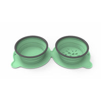 Foldable Silicone Double Feeding Bowl for Dogs & Cats – Pawy product photo 8