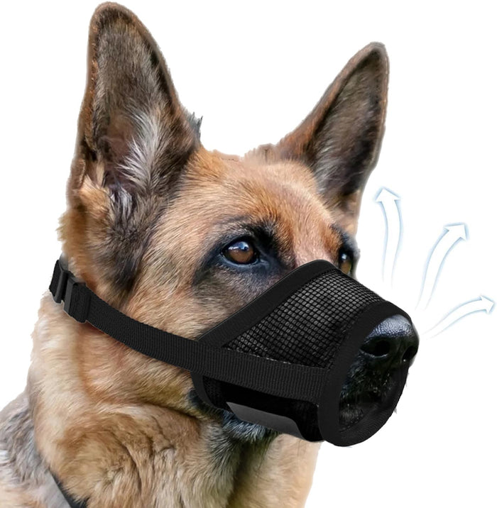 Breathable Air-Mesh Dog Muzzle – Pawy product photo 1
