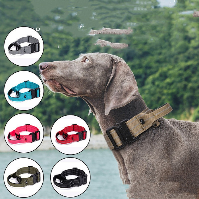 Quick-Release Night Reflective Dog Collar – Pawy product photo 1