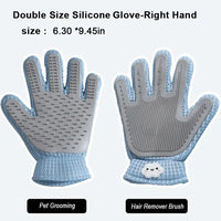 2-in-1 Deshedding Grooming Glove for Dogs & Cats – Pawy product photo 6