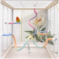 Colorful Rope Perch for Bird Cages – Pawy product photo 4