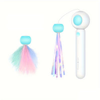 Retractable Feather Cat Teaser Wand – Pawy product photo 3
